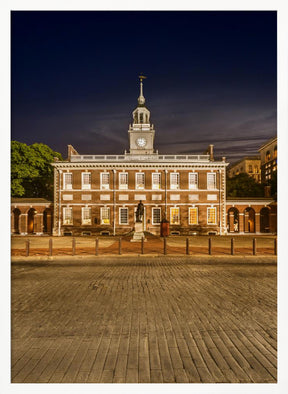 Philadelphia Independence Hall Poster