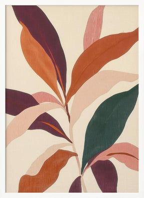 Abstract Plants Poster