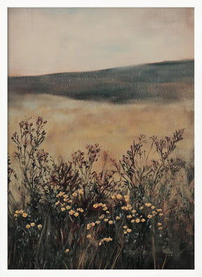 Landscape Flower Poster