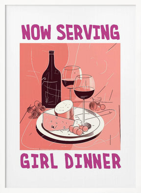 Girl Dinner No 1 Poster