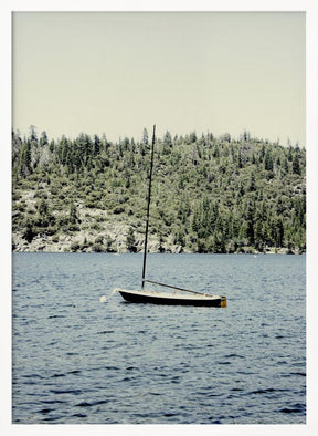 Boat On Pinecrest Poster