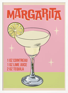 Margarita Cocktail Poster