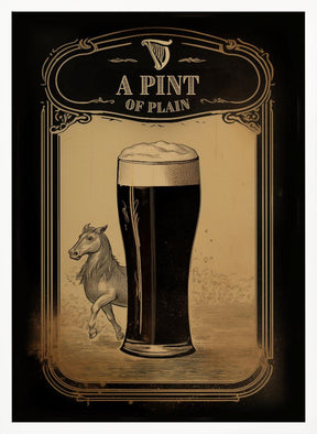 A Pint of Plain Poster