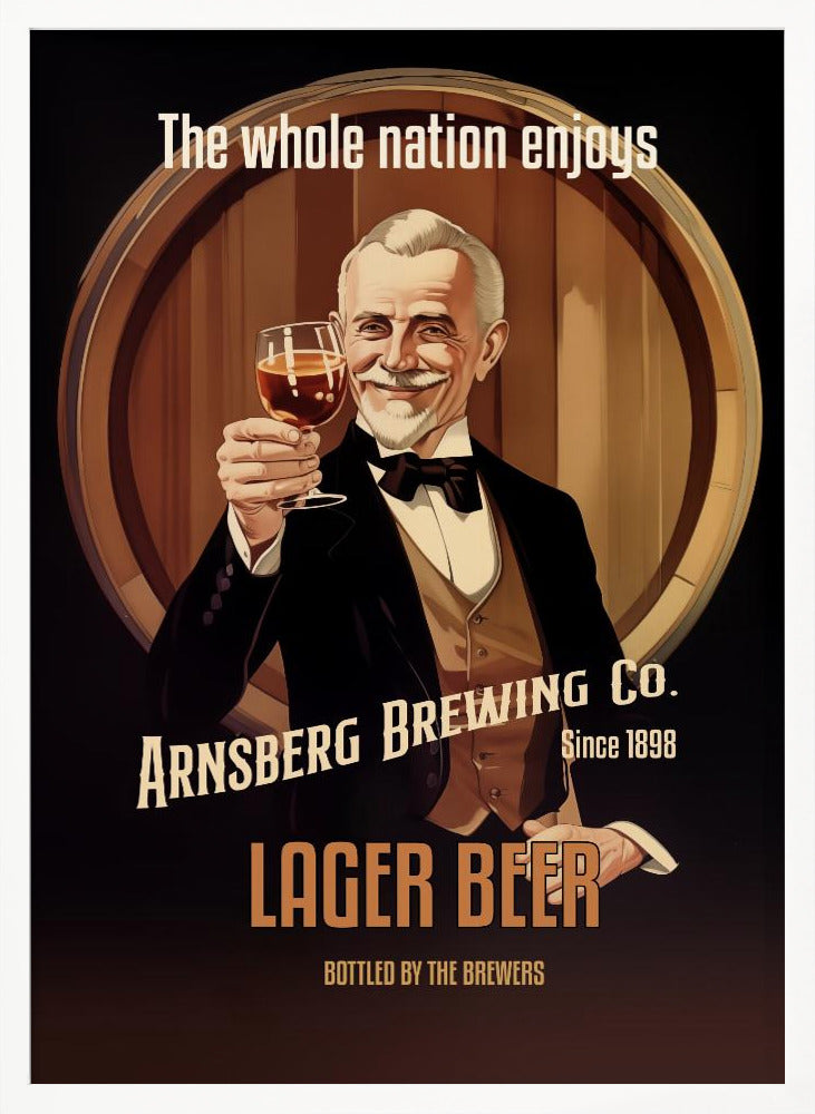 Lager Beer Poster