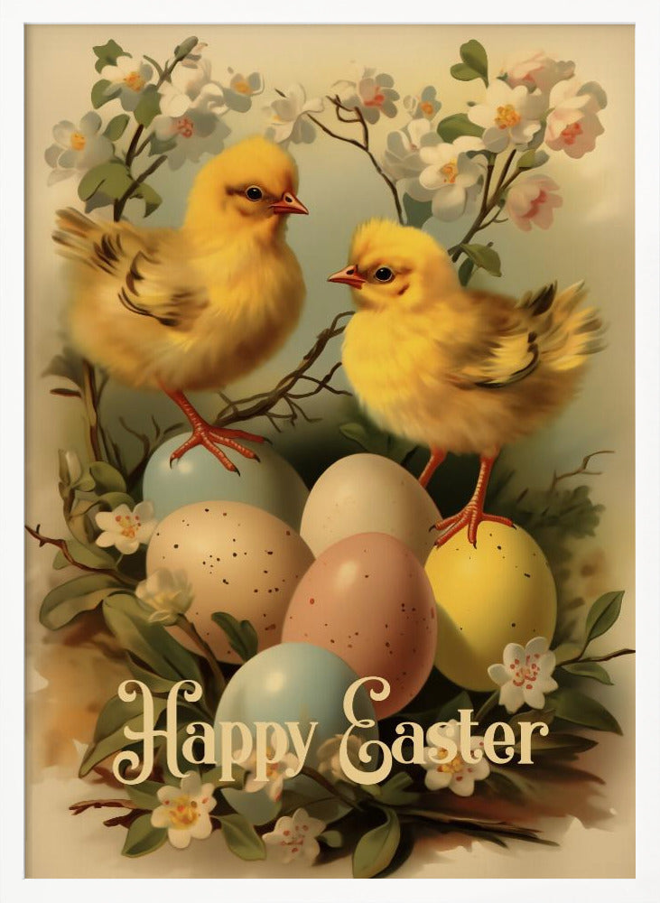 Happy Easter No 6 Poster