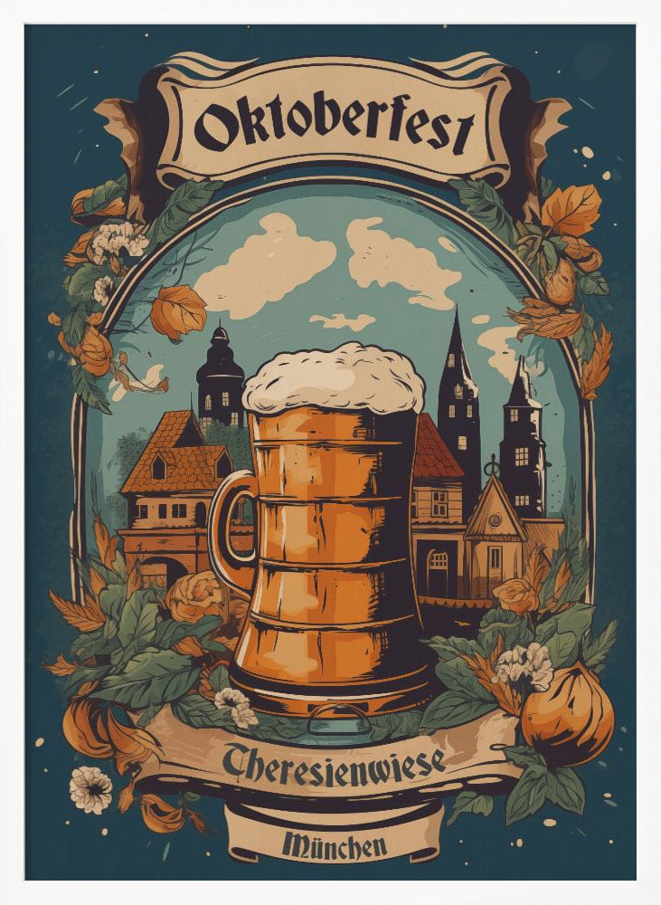 Oktoberfest Theresienwiese Poster