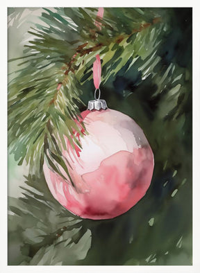 Christmas Bauble No 3 Poster