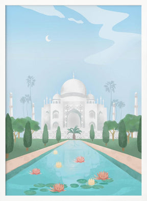 Taj Mahal, India Poster