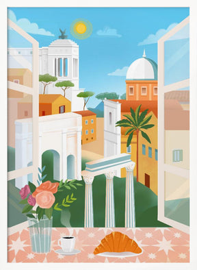 Emily In Rome Poster