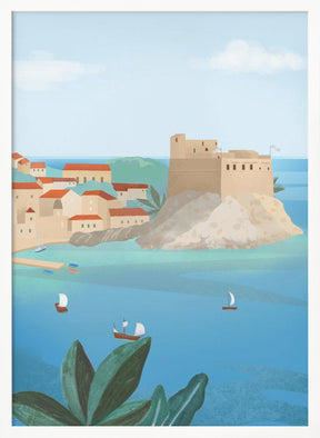 Dubrovnik Fortress Poster