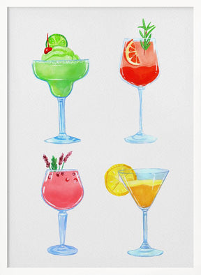 Cocktails Poster