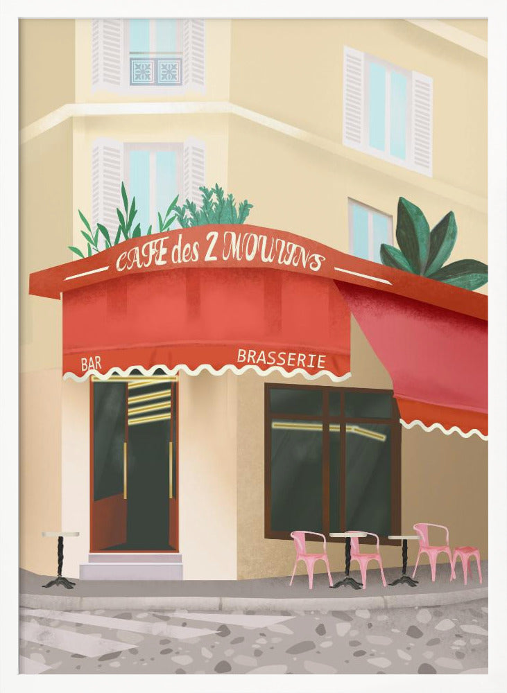 Cafe De Paris Poster