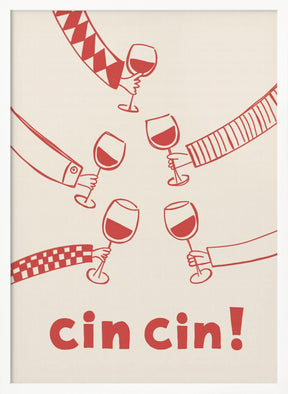 Cin cin! Wine Party with Friends Poster