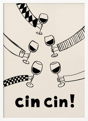 Cin cin! Wine Party with Friends Poster