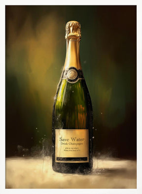 Drink Champagne Poster