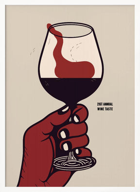 21st Annual Wine Taste Poster