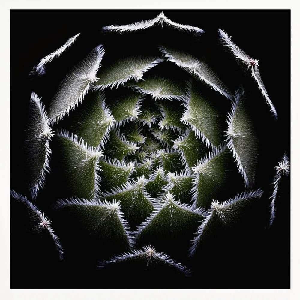 Sempervivum Rosette Poster