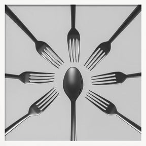 Spoon and Forks Poster