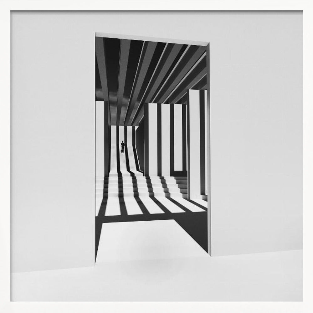 Lines and Shadows Poster