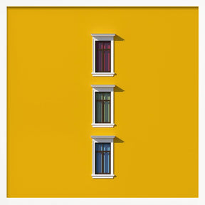 Three Windows Poster