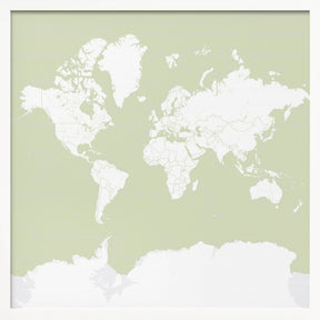 Xolani world map Poster