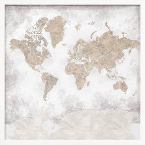 Kacia world map Poster