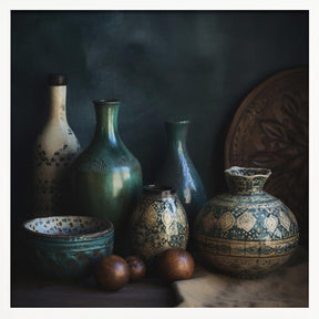 Moroccan Still Life No 4 Poster