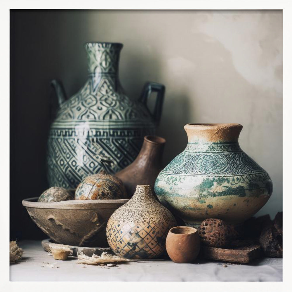 Moroccan Still Life No 11 Poster