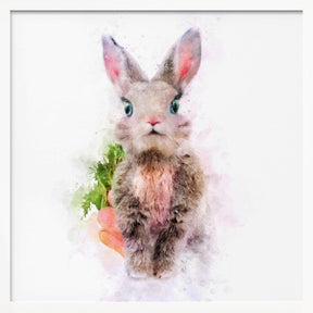 Baby Rabbit Poster