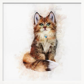 Baby Cat Poster