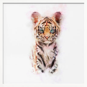 Baby Tiger Poster