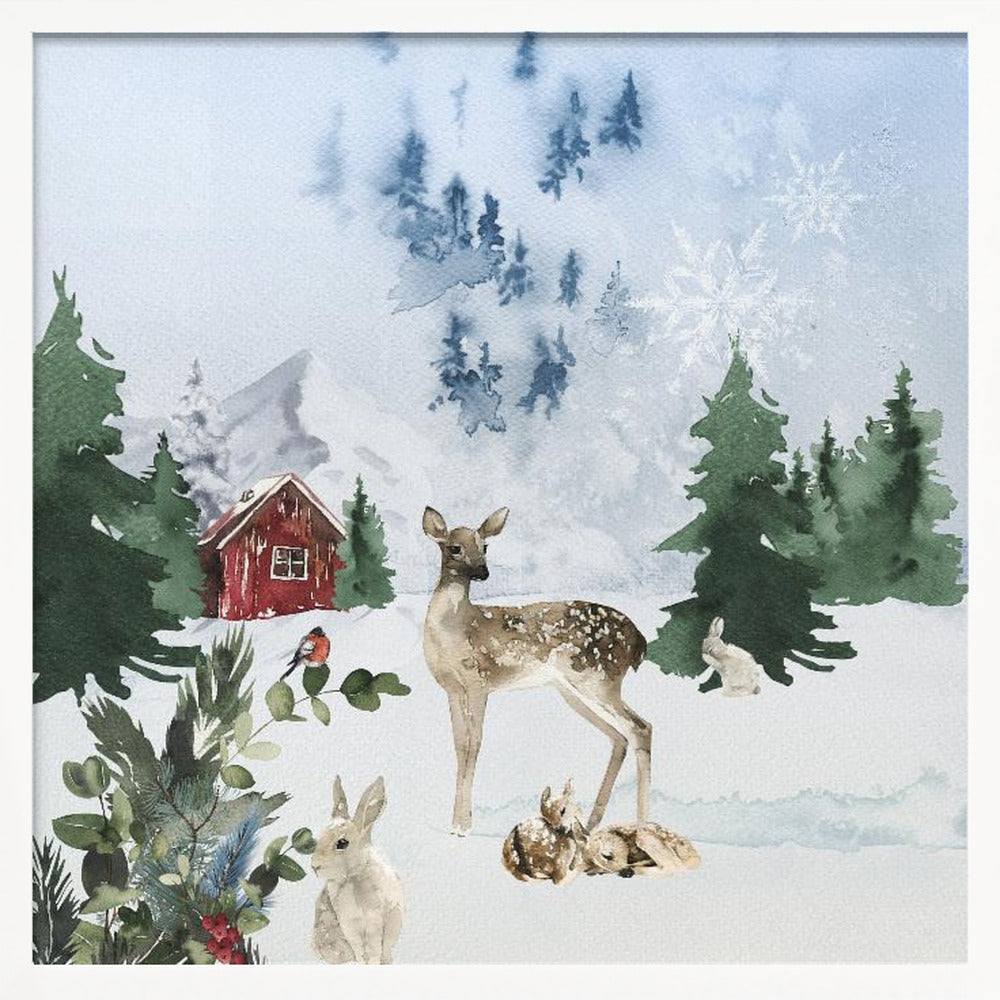 Christmas Morning Poster