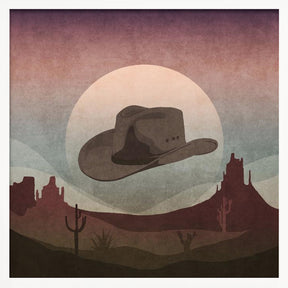 Cowboy Hat Poster