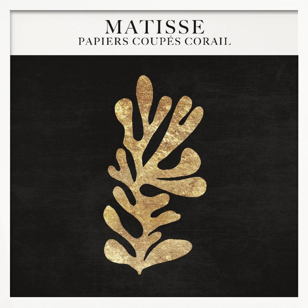 Papier Découpé Coral Poster