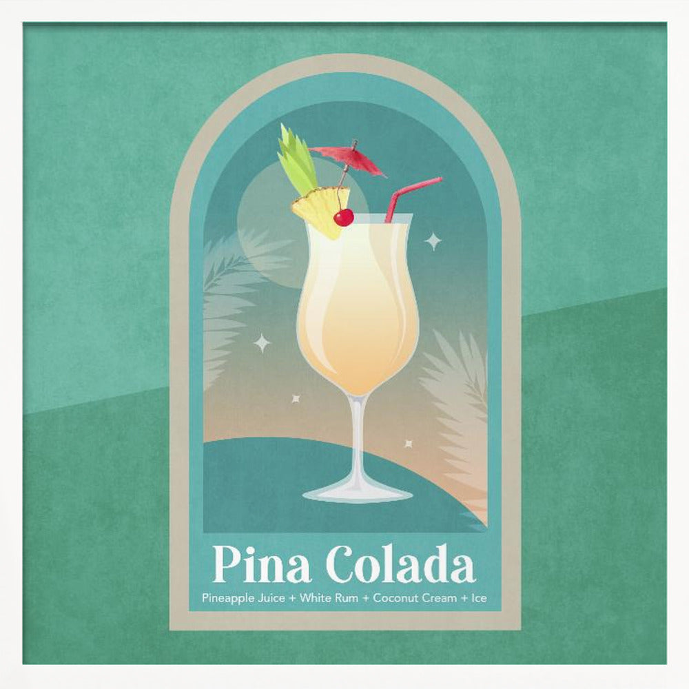 Kokteyl Pina Colada Poster