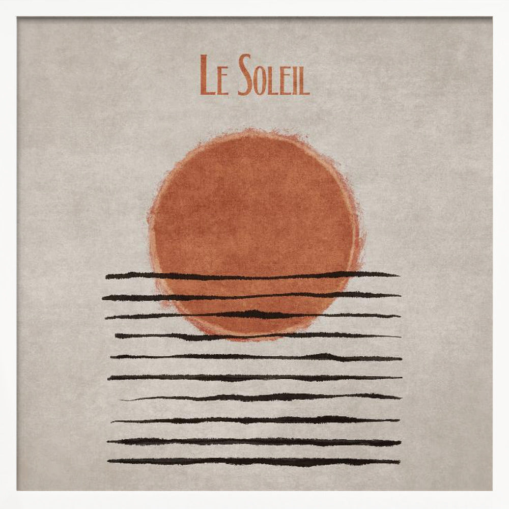 Le Soleil Poster