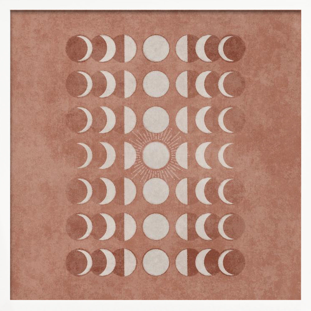 Somon Moons Phases Poster