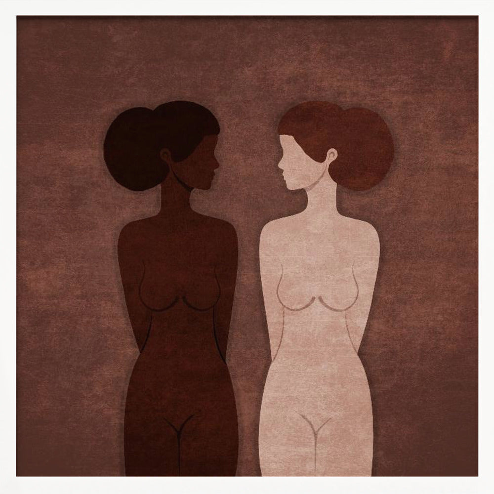 Absctract Terra Women Couples Poster