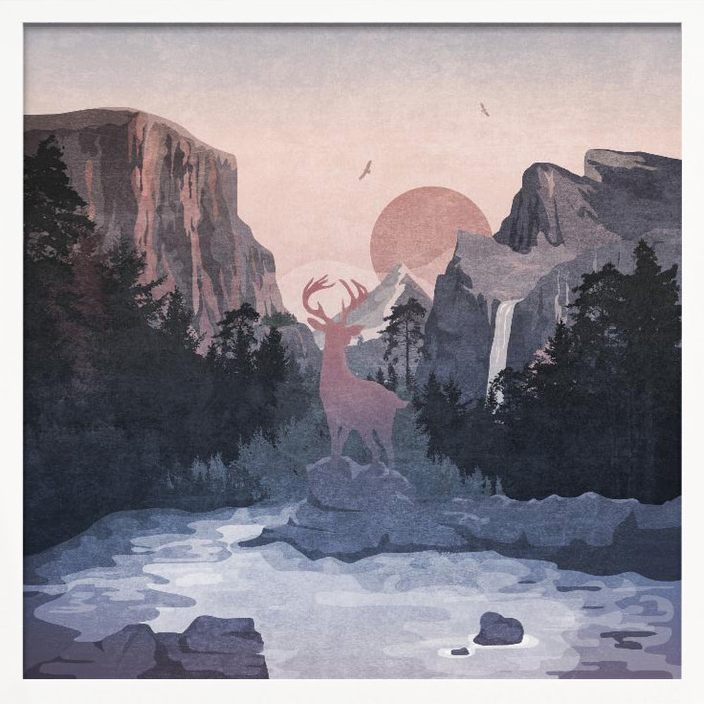 Sephia Yosemite Poster