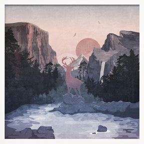 Sephia Yosemite Poster