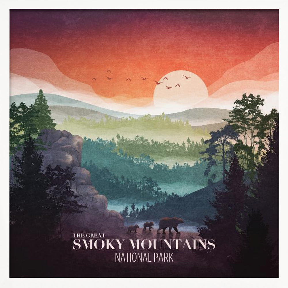 Smoky Mountains Poster