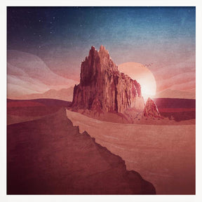 Shiprock Poster