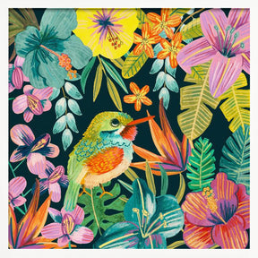 Tropical Bird Poster