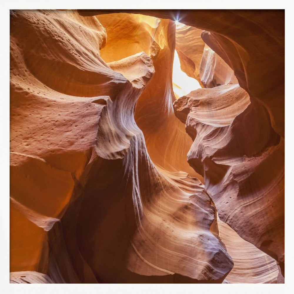 ANTELOPE CANYON Rock Formations Poster