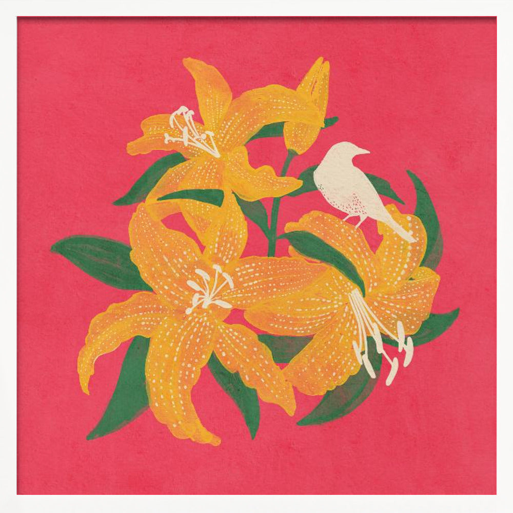 Birdandlillies Poster