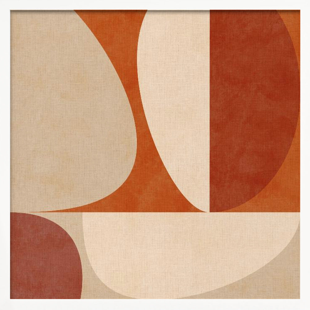 Autumn Mid Century Earthy3 Poster