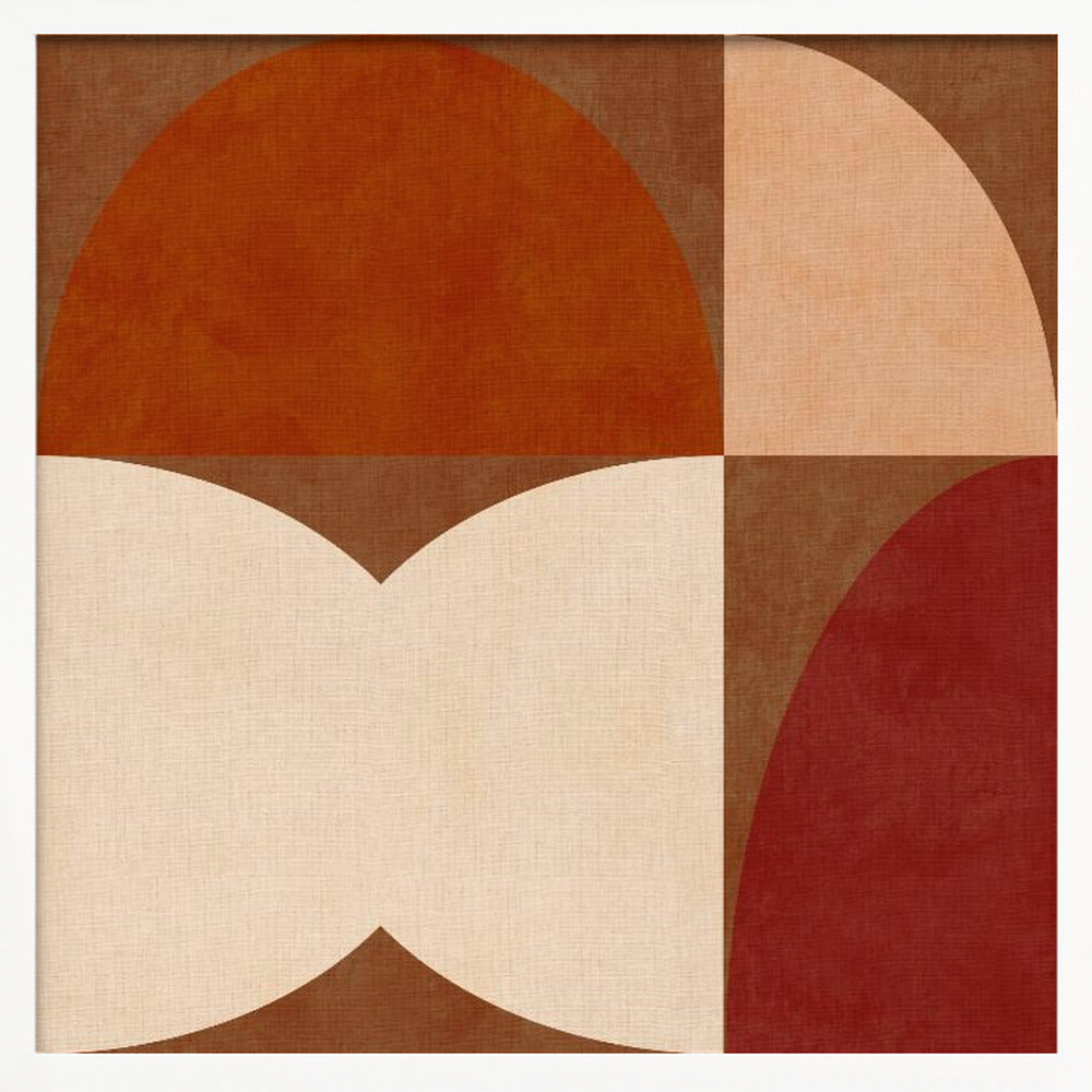 Autumn Mid Century  Earthy 14 Poster