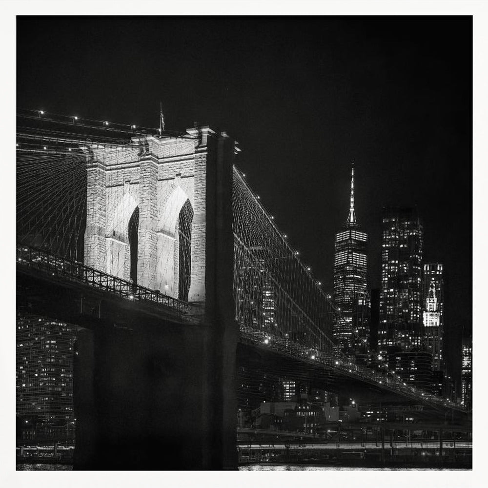 Brooklyn Bridge & Lower Manhattan Poster