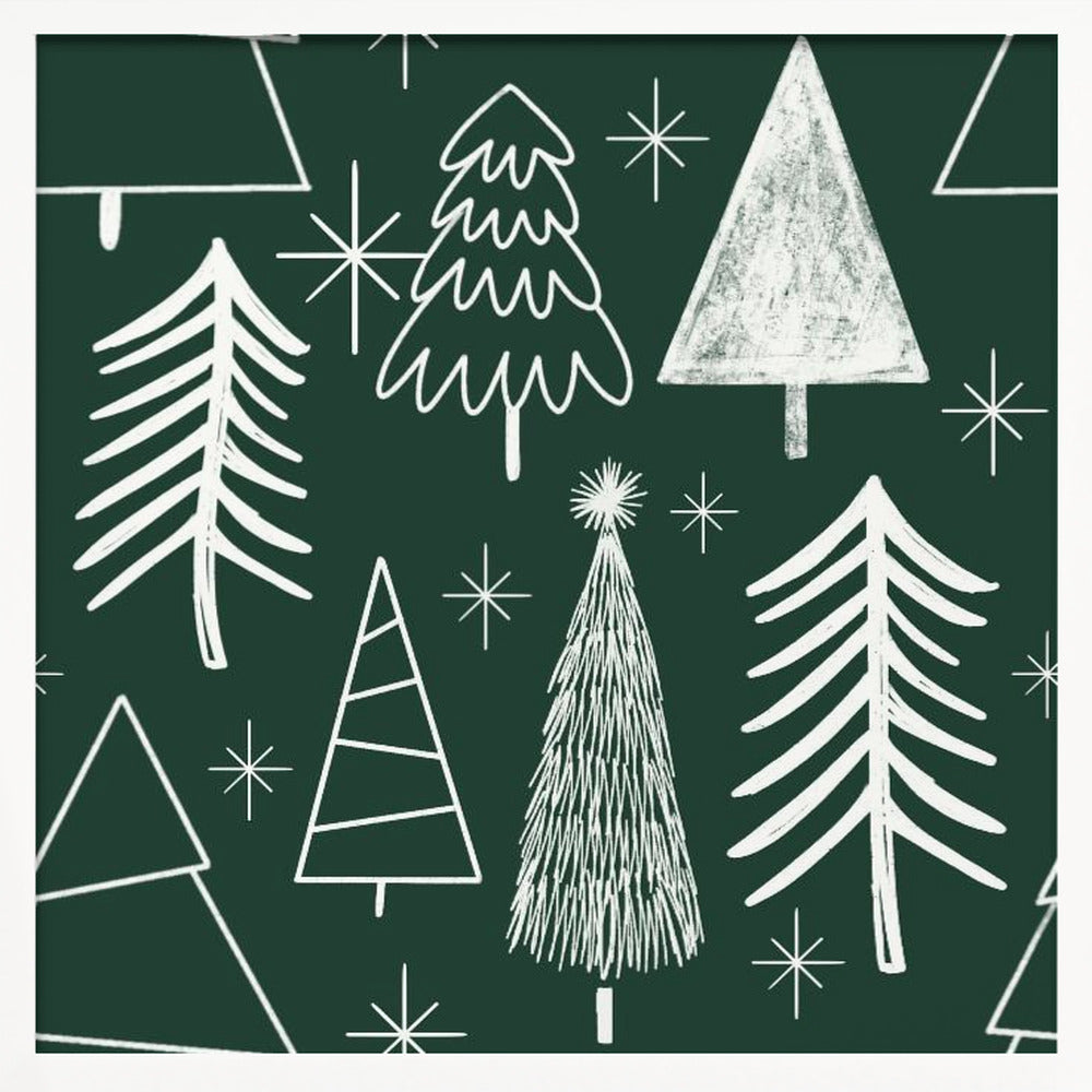 Christmas Tree Evergreen - Tree - Pine Tree Green Poster