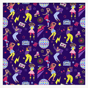 Disco Dancing Poster